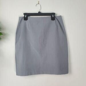 Alia Gray Pencil Skirt Knee-Length Workwear Women's Size 12